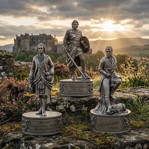 The spirit of Scotland, individually cast.